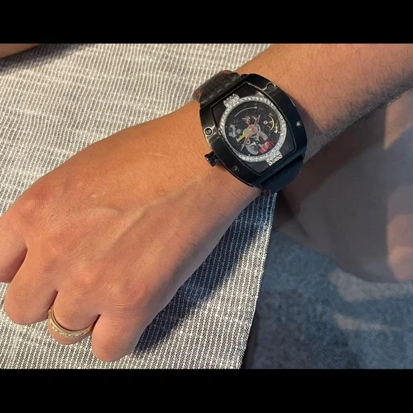 AZAD SELFANI DIAMOND WATCH (50Cent)